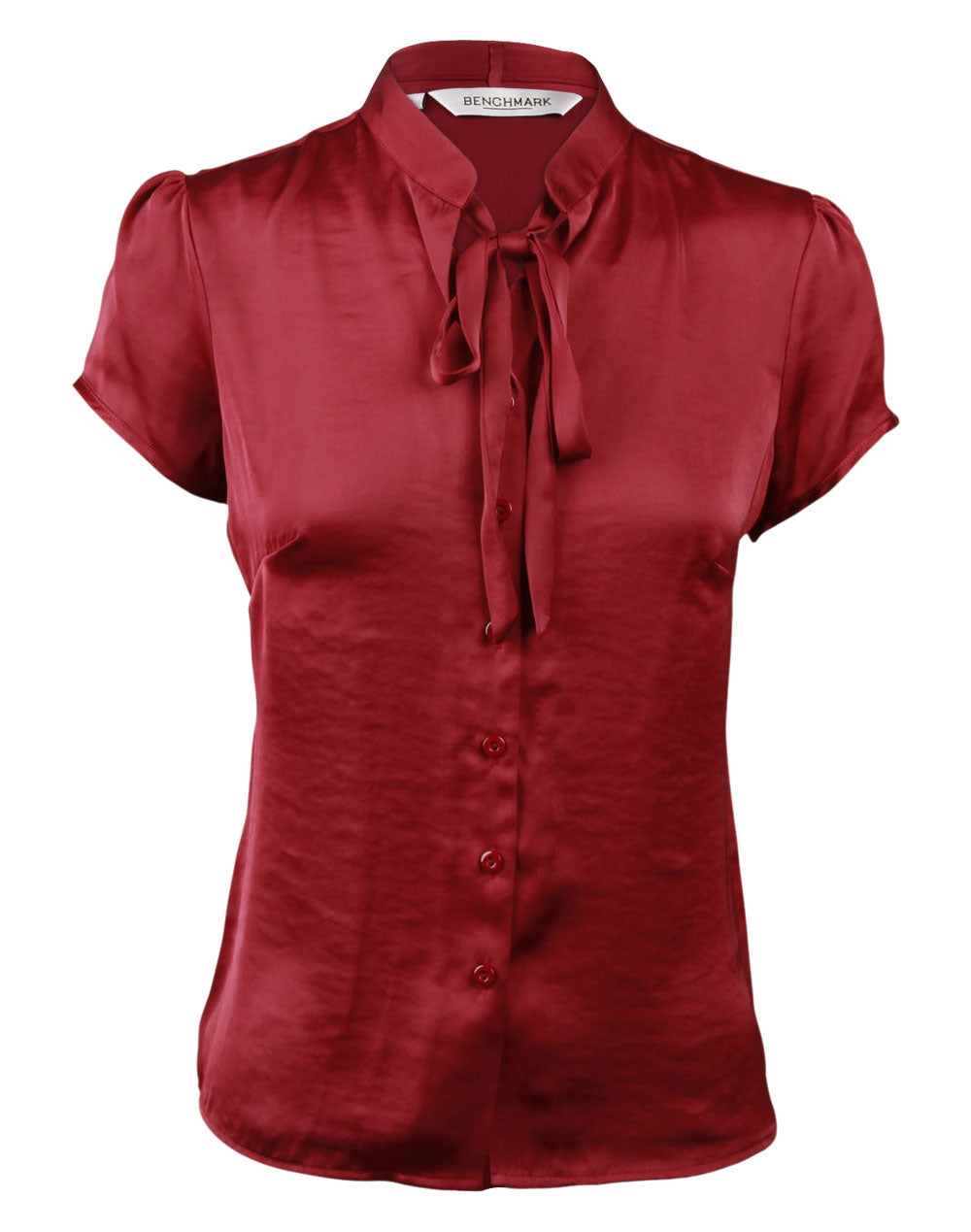Women's Tie Neck Blouse - M8810 - Shiraz