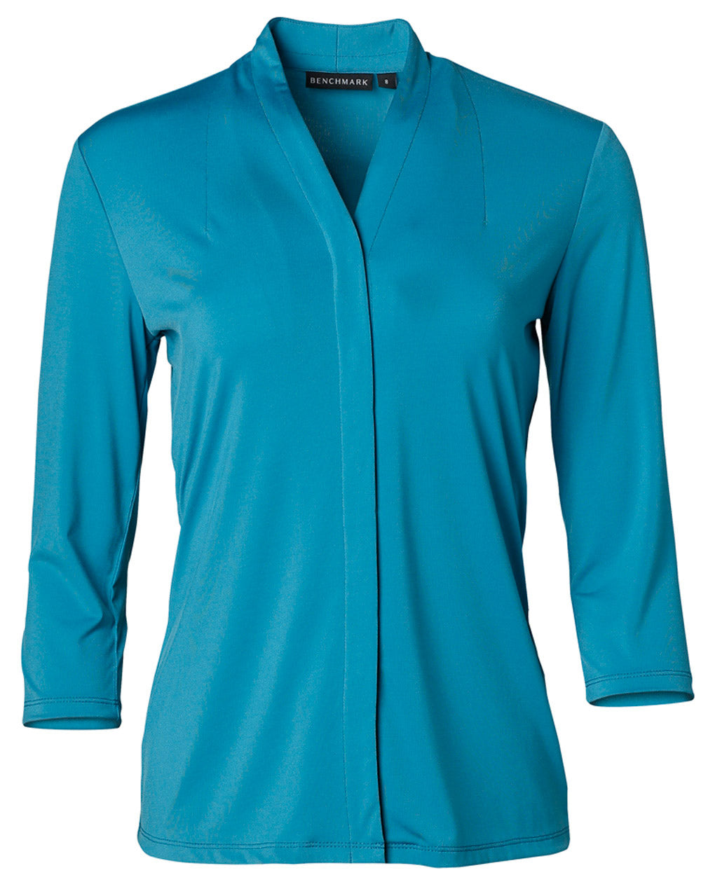 Ladies' Mid Sleeve Shawline Knit Top - M8830 - Pagoda