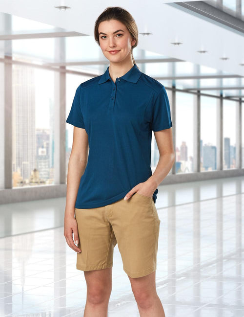 Ladies' Stretch Cotton Chino Shorts - M9391