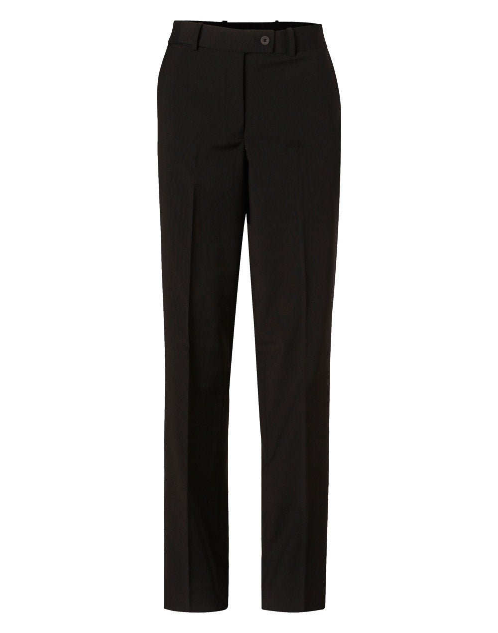 Women's Slim Leg Flexi Waist Pants in Wool Stretch - M9400 - Navy