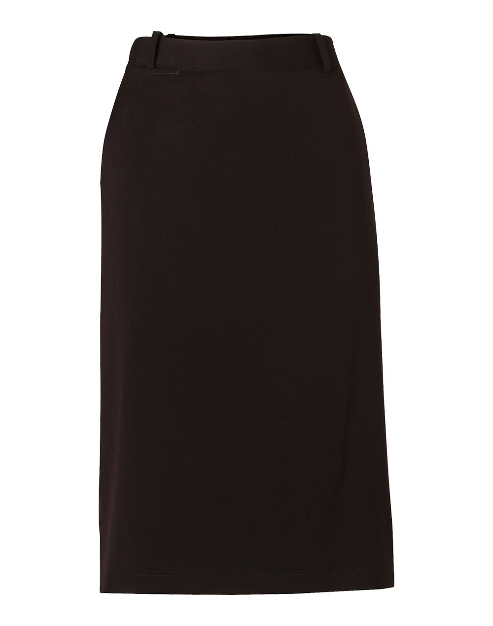 Women's Flexi Waist A-line Utility Lined Skirt in Poly/Viscose Stretch Twill - M9478 - Navy