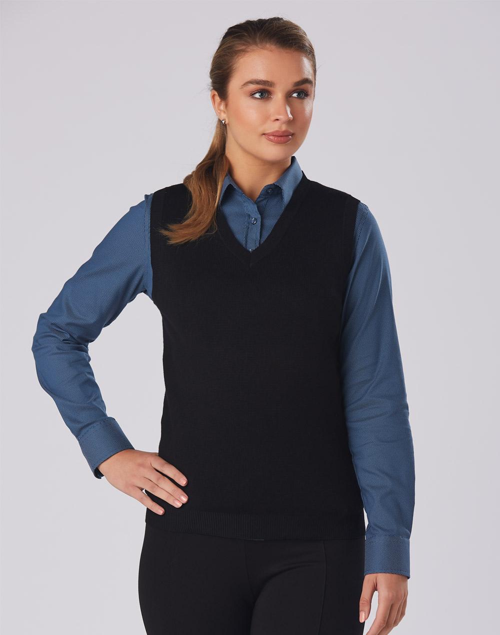 Benchmark Women's V-Neck Vest M9601
