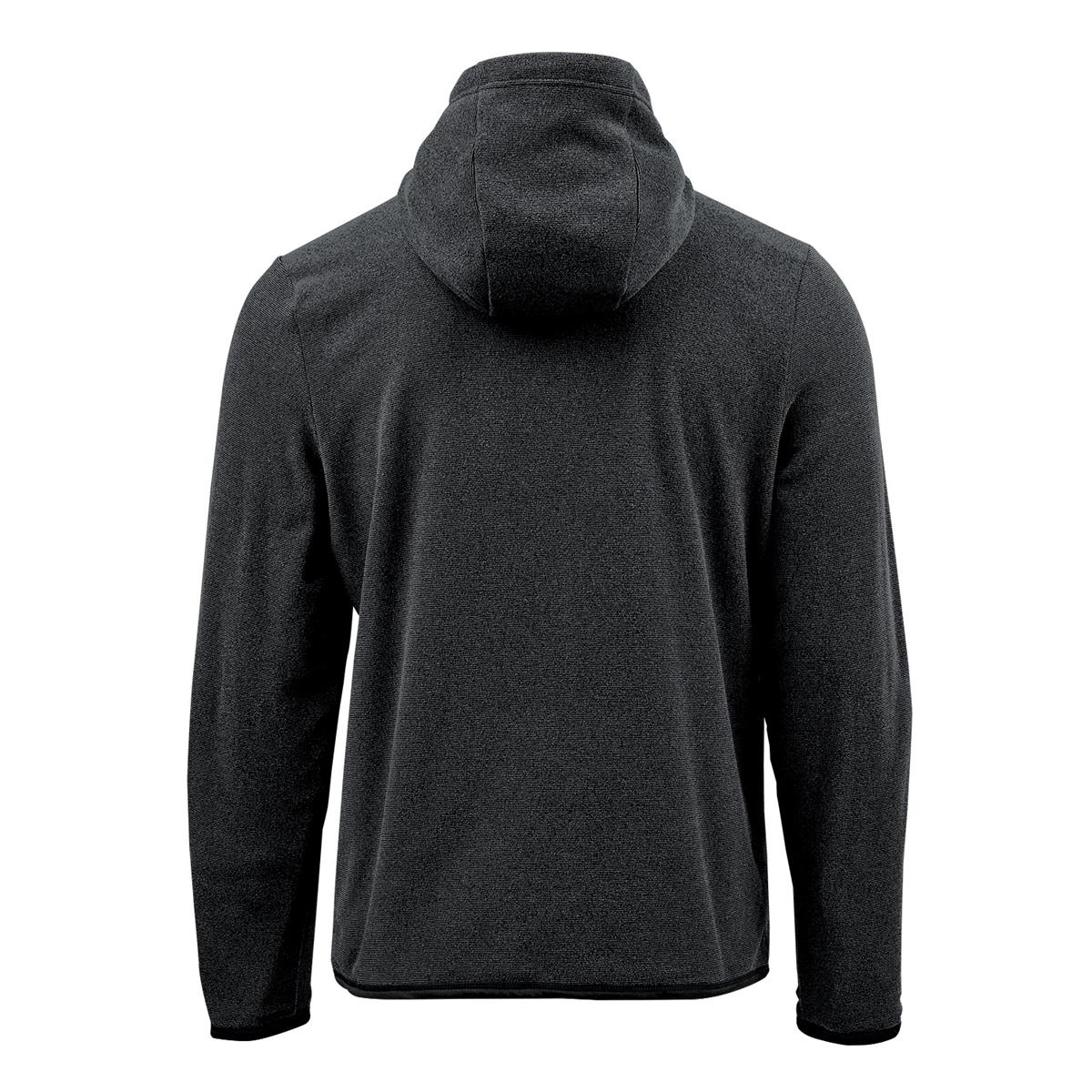 Men's Novarra Full Zip Hoody - Carbon Stripe - Back