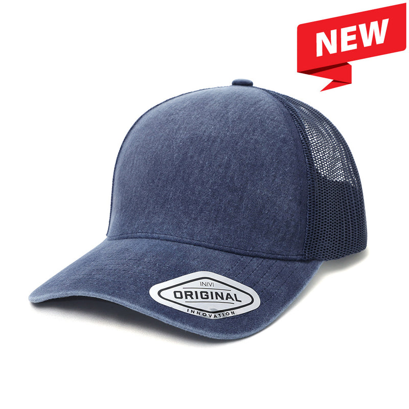 Seamless Front Washed Mesh Cap – Grace Collection OG305