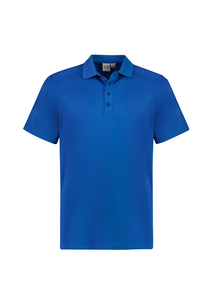 Action Mens Short Sleeve Polo - Royal - Front