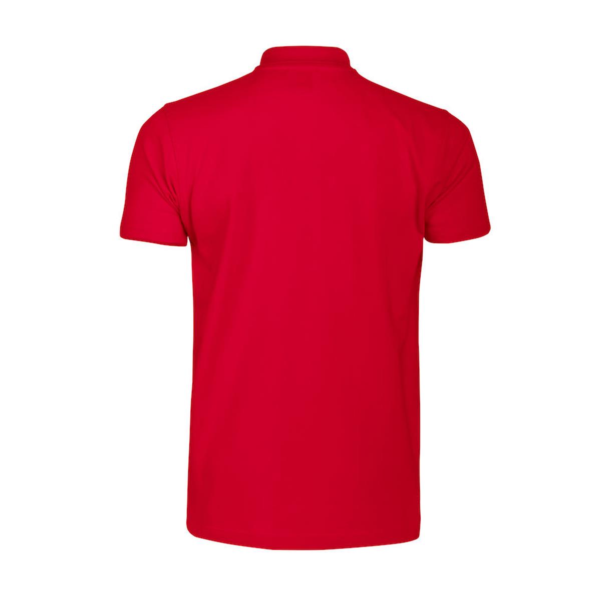 Surf RSX Men's Cotton Polo - Red - Back