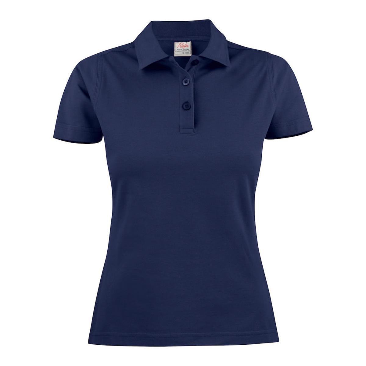 Surf Women's Cotton Polo - Navy - Front