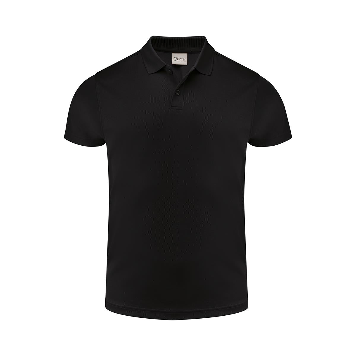Men's Smash Polo - Black - Front