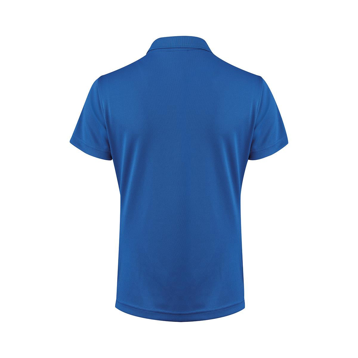 Women's Smash Polo - Bright Blue - Back