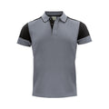 Men's Printer Prime Polo - Anthracite / Black - Front