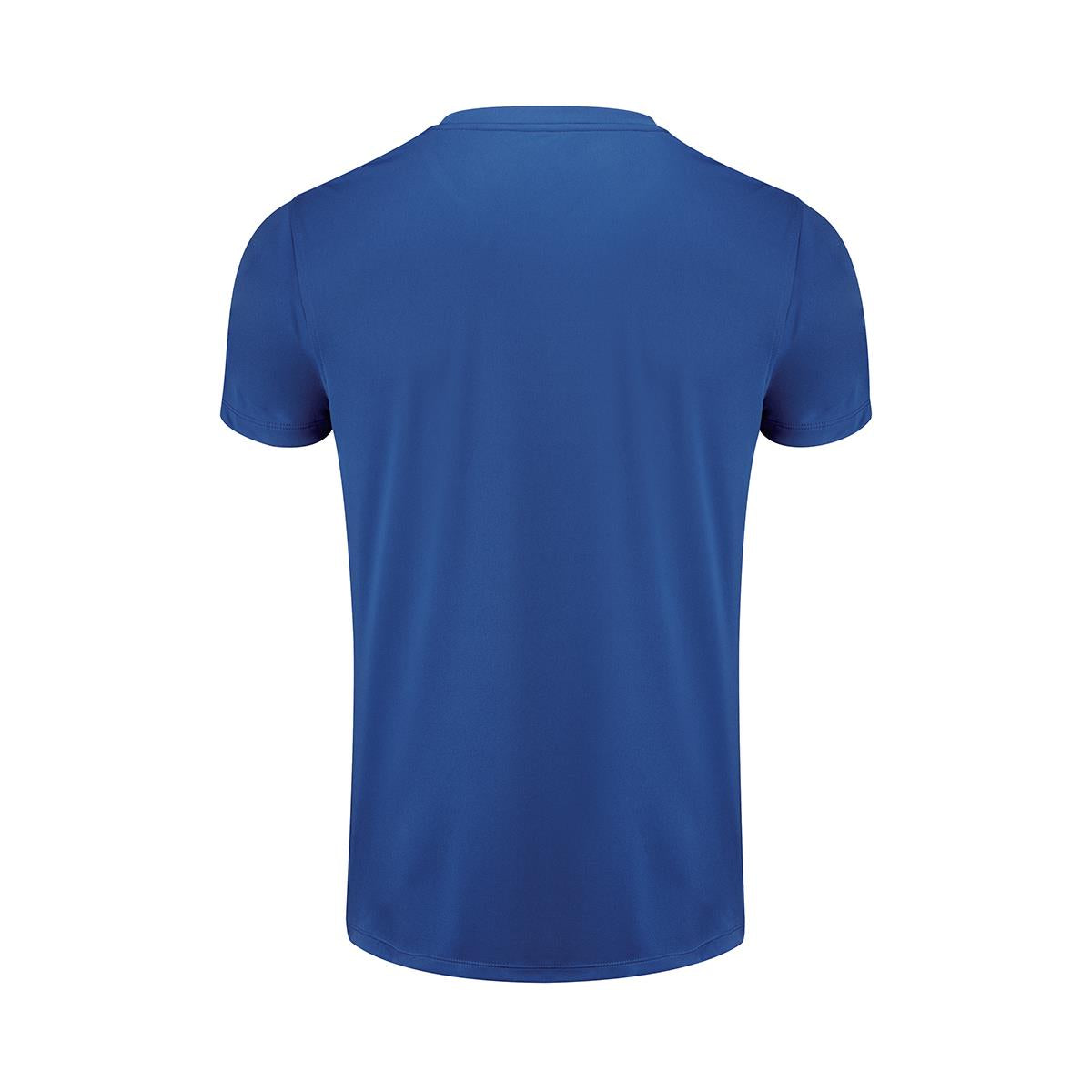 Men's Run Active Tee - Bright Blue - Back