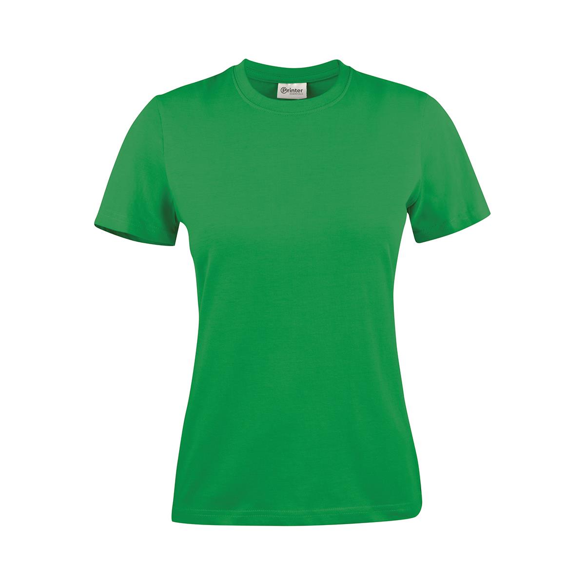 Women's Printer 140 Tee - Fresh Green - Front