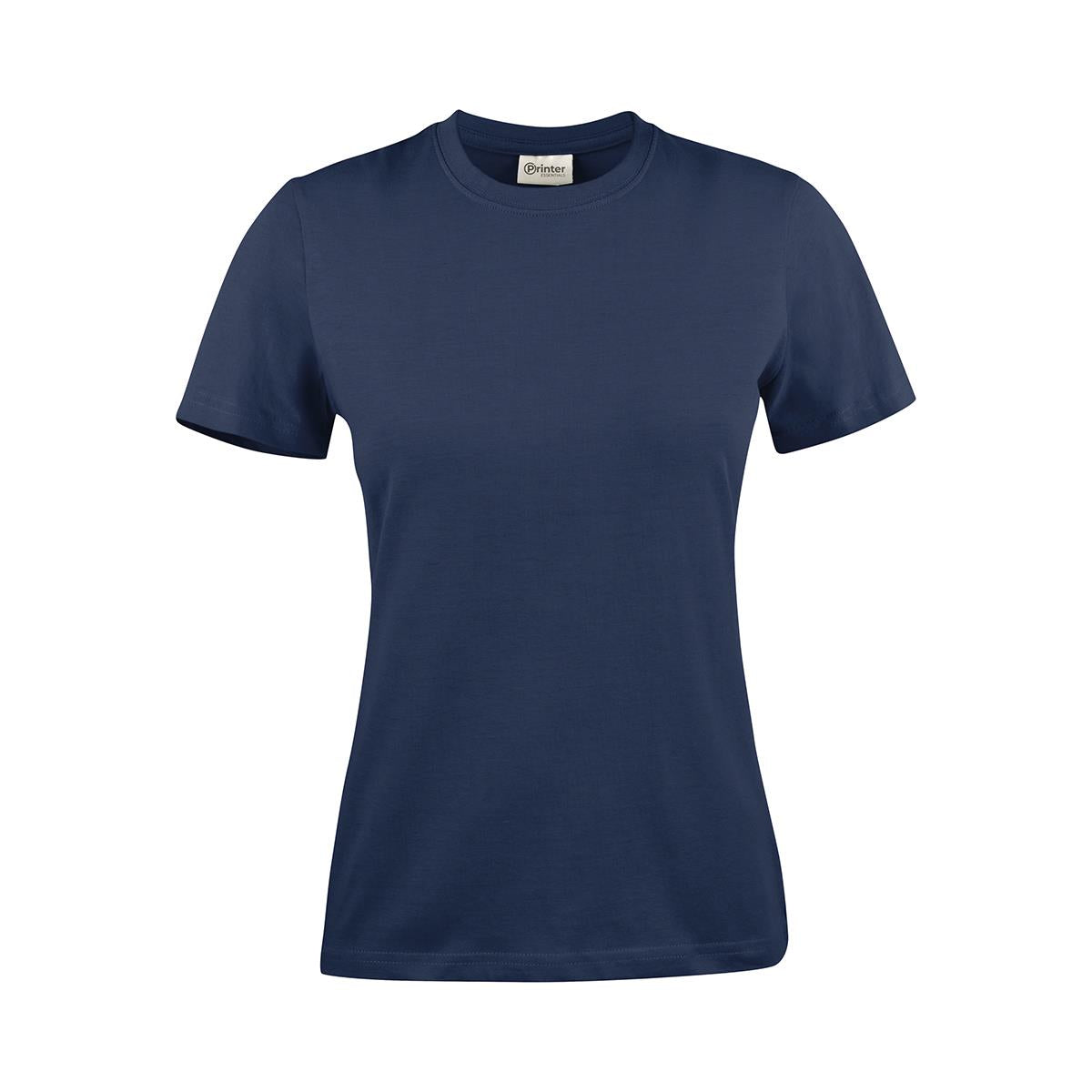Women's Printer 140 Tee - Navy - Front