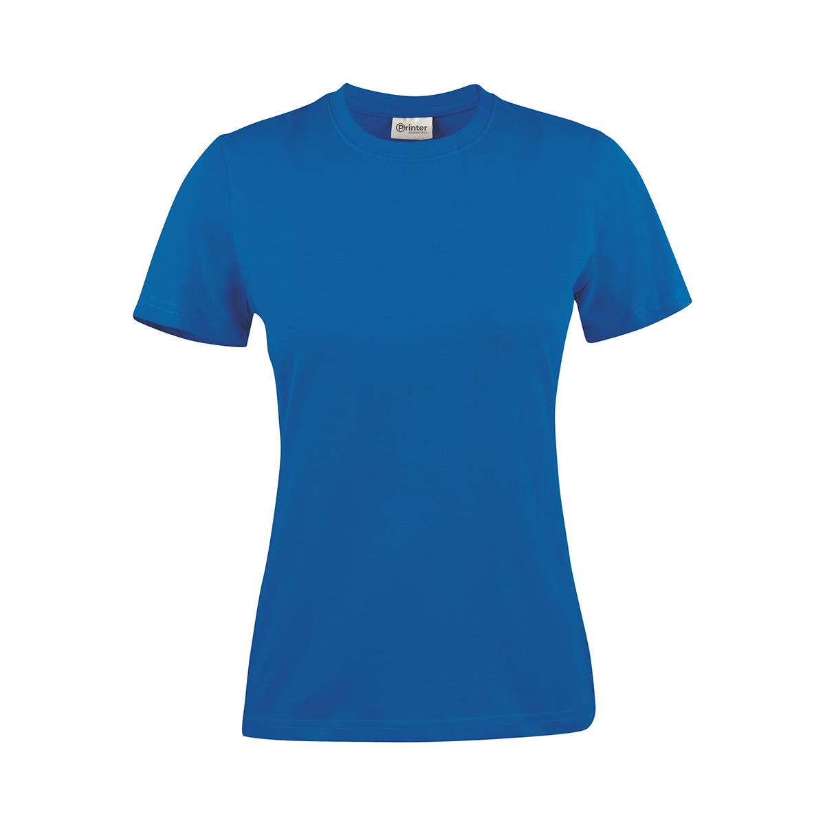 Women's Printer 160 Tee - Ocean Blue - Front