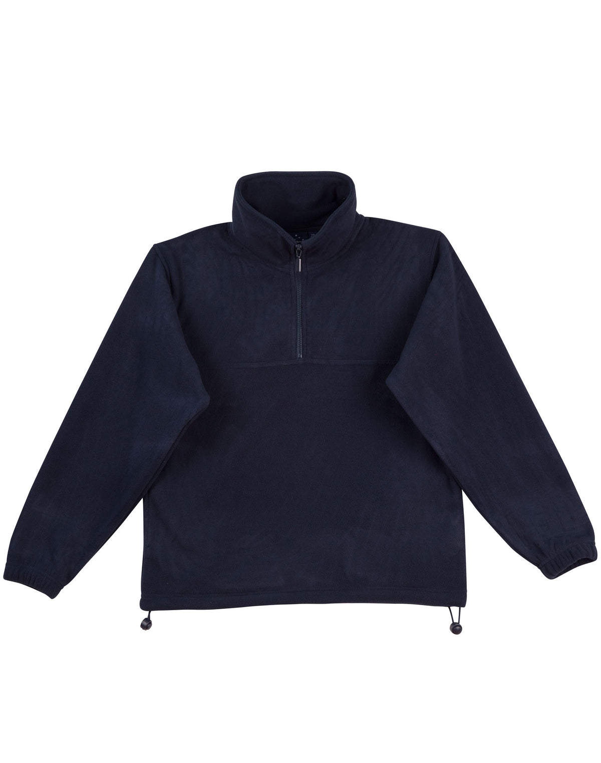 Kids' half zip polar fleecy pullover - PF11 - Navy