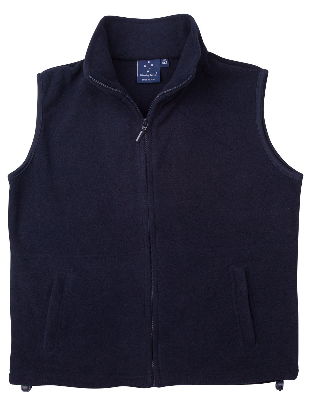 Unisex polar fleece vest - PF02 - Navy
