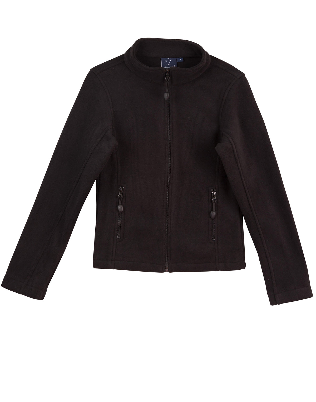 ladies bonded P/F full zip jacket - PF08 - Black