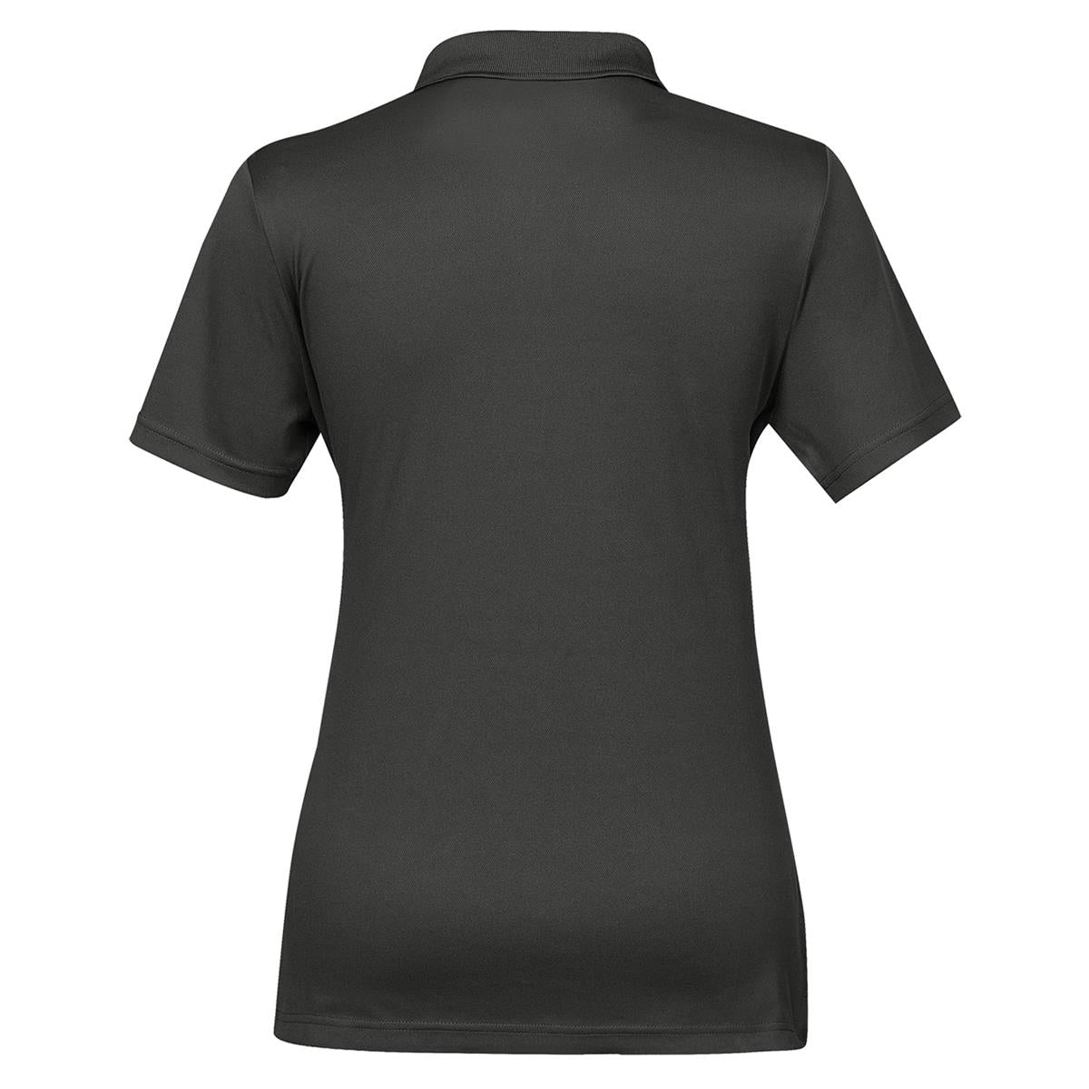 Women's Eclipse Pique Polo - Carbon - Back
