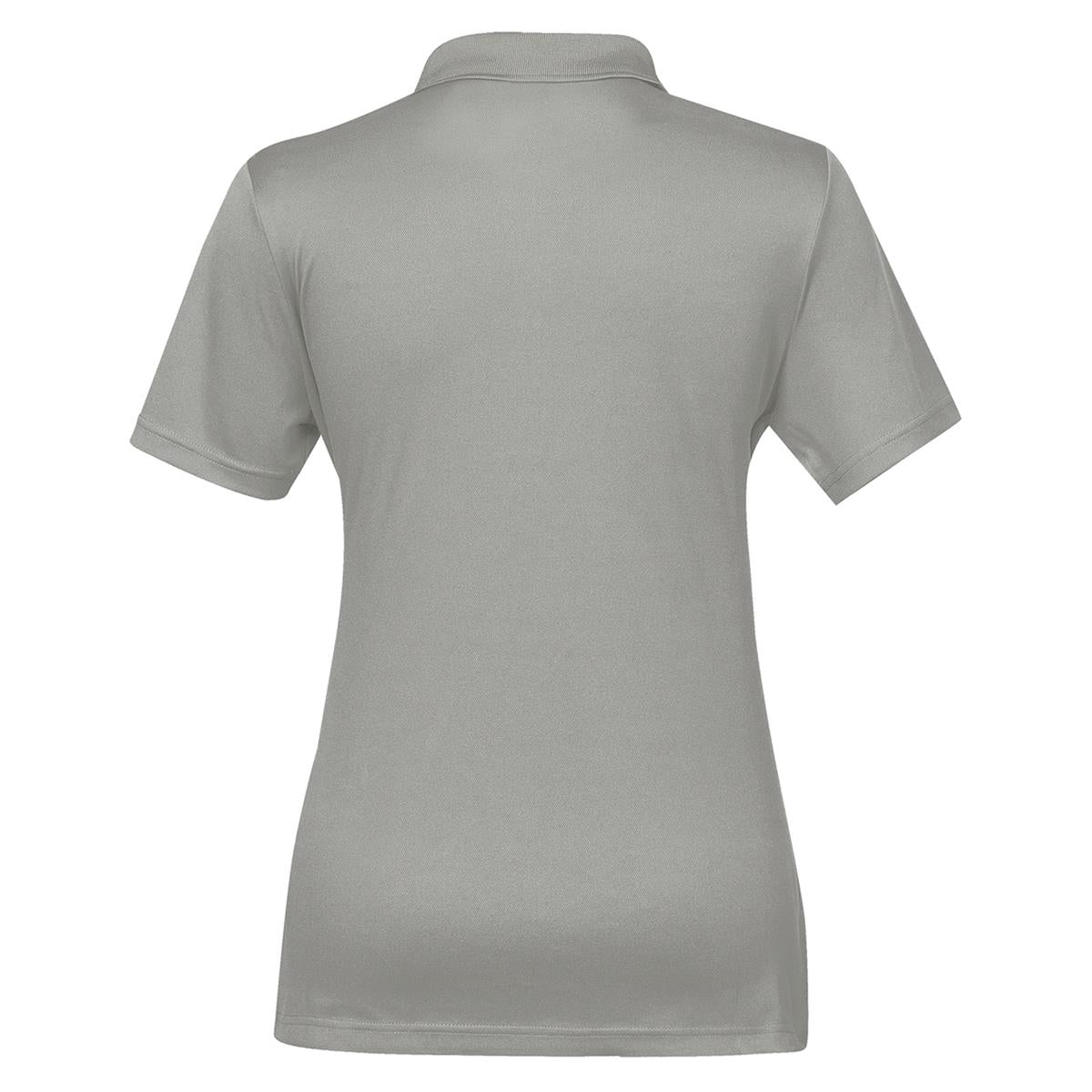 Women's Eclipse Pique Polo - Cool Silver - Back