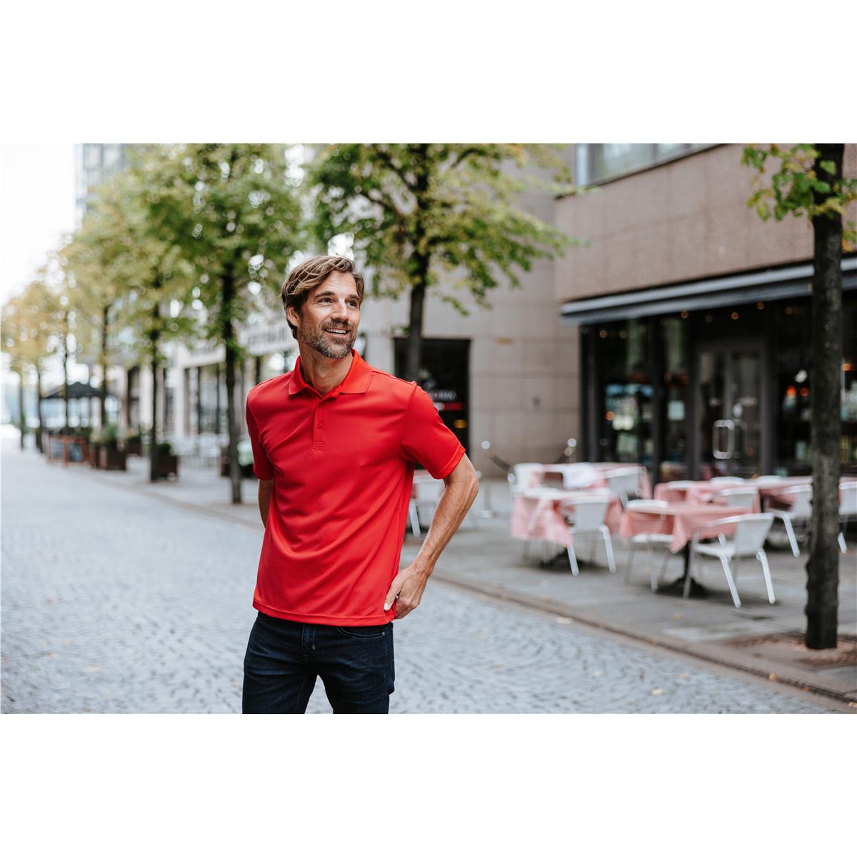 Men's Eclipse Pique Polo - view
