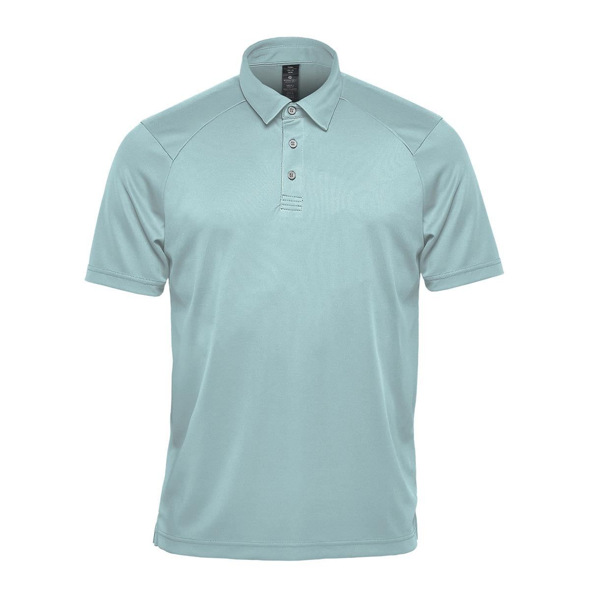 Men's Milano Sports Polo - Ice Blue - Front