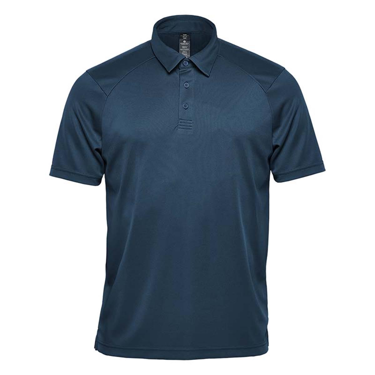 Men's Milano Sports Polo - Navy - Front