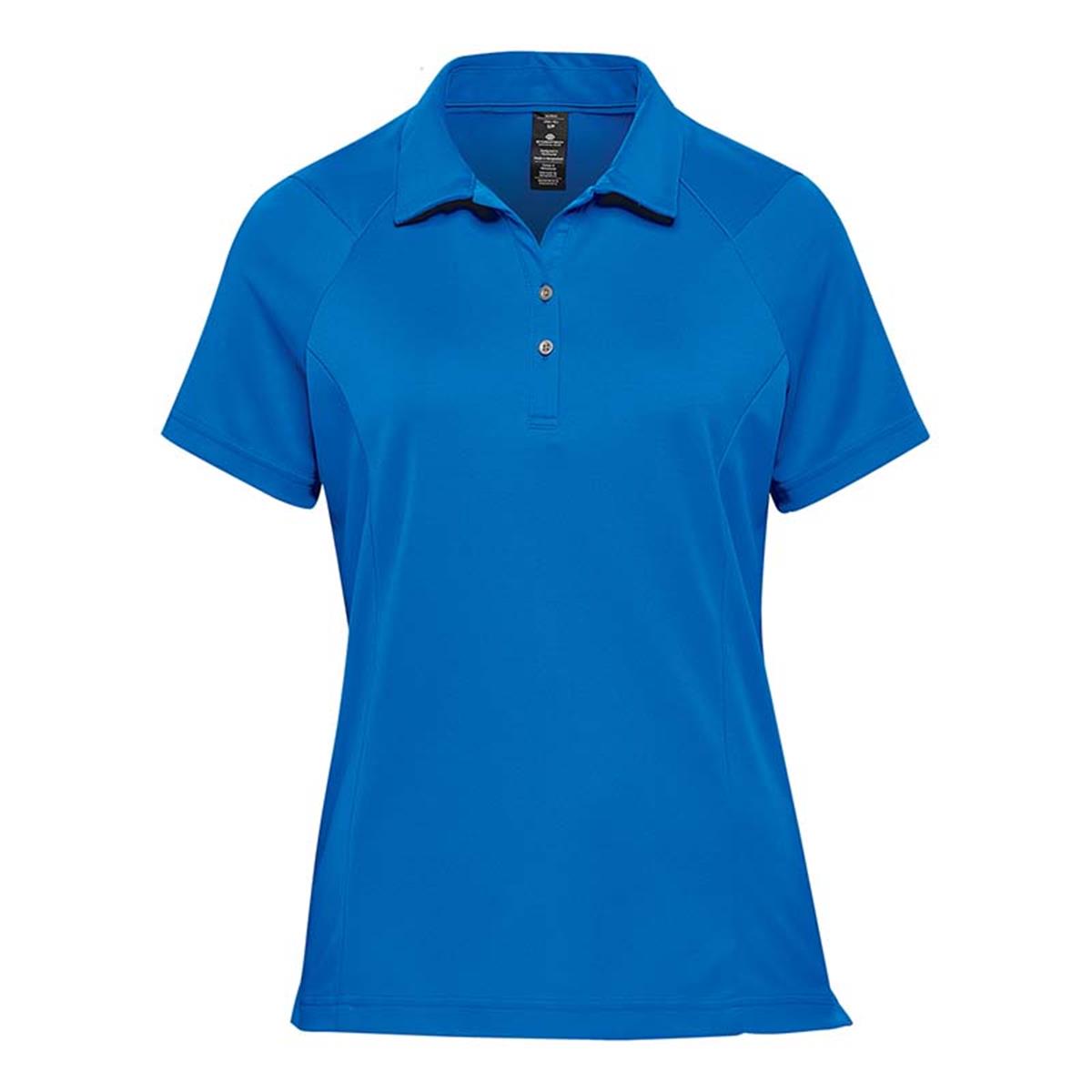 Women's Milano Sports Polo - Azure Blue - Front
