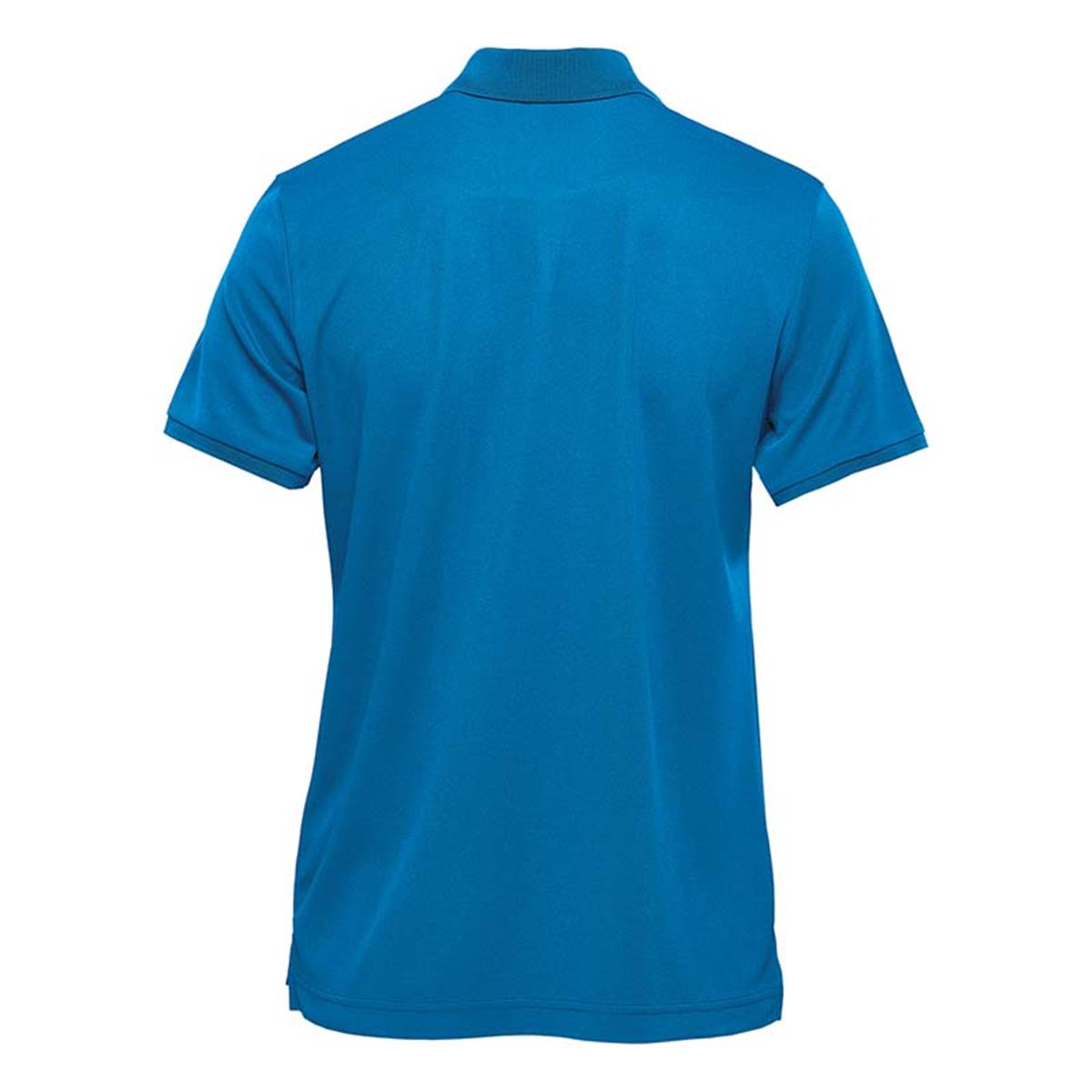 Women's Sirocco Sports Polo - Azure Blue - Back