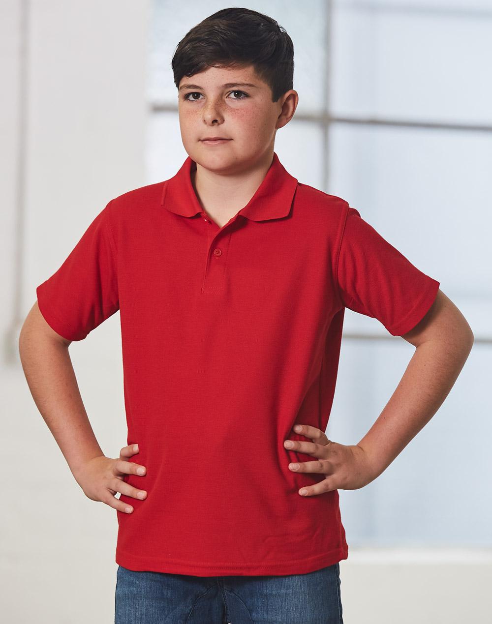 Winning Spirit Children's 220gsm poly/cotton pique PS11K