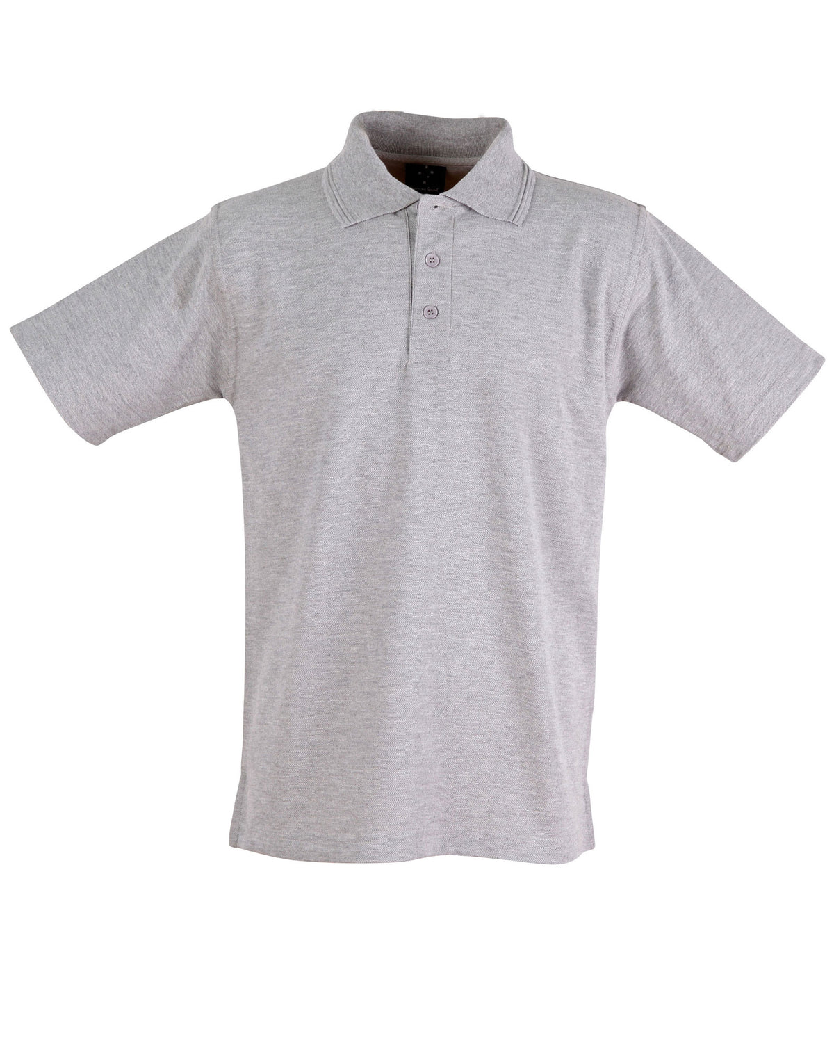 Unisex poly/cotton pique S/L - PS11 - Grey