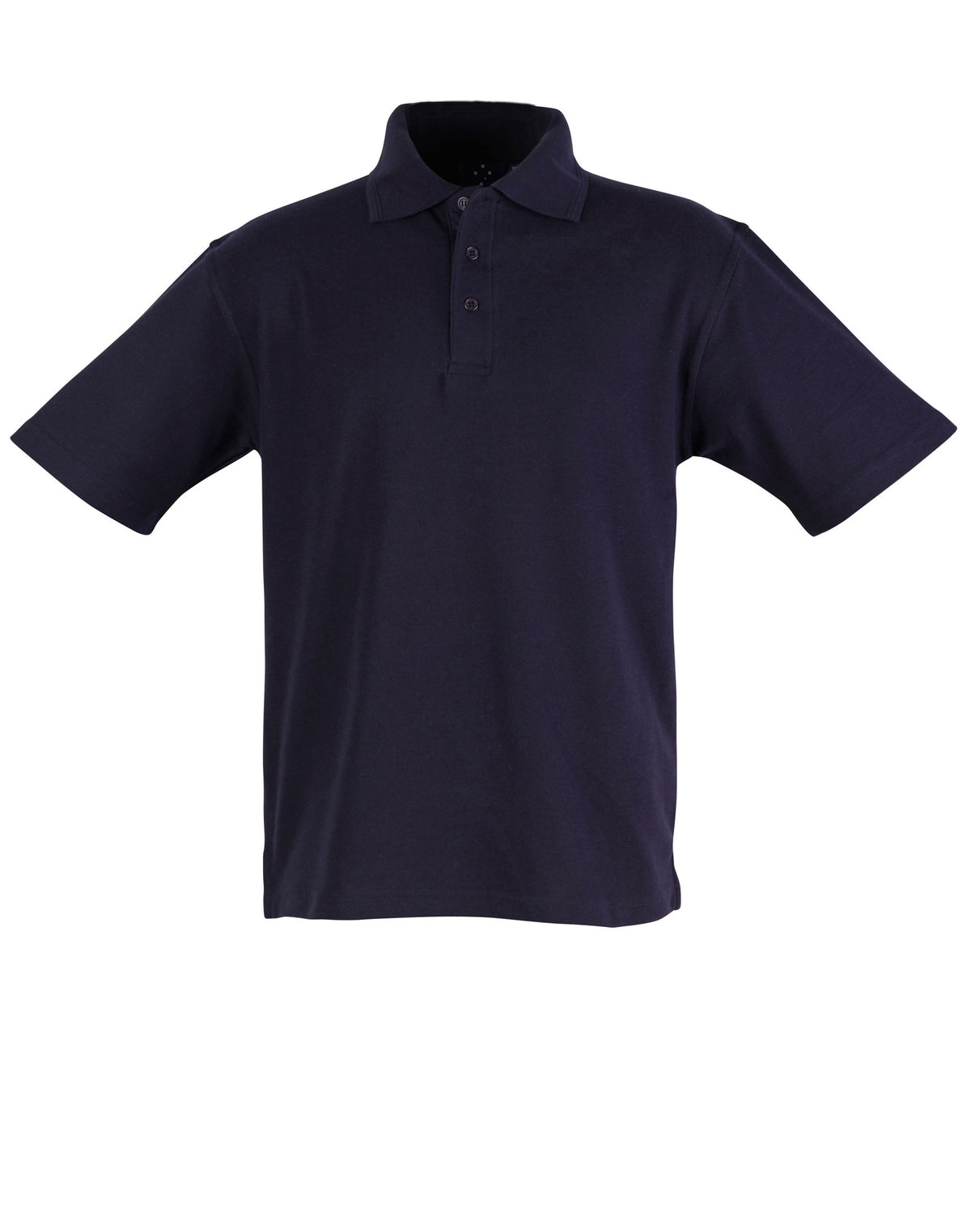 Unisex poly/cotton pique S/L - PS11 - Navy
