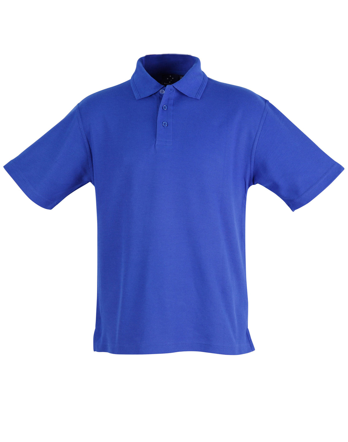 Unisex poly/cotton pique S/L - PS11 - Royal