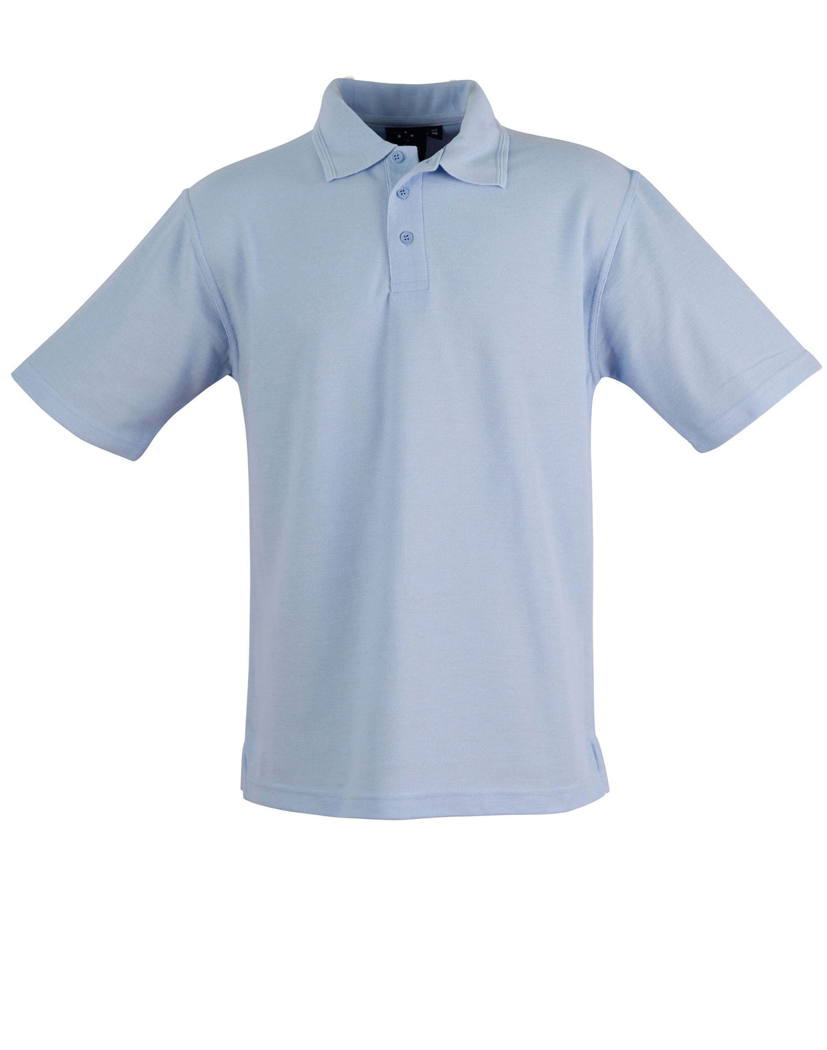Unisex poly/cotton pique S/L - PS11 - Skyblue