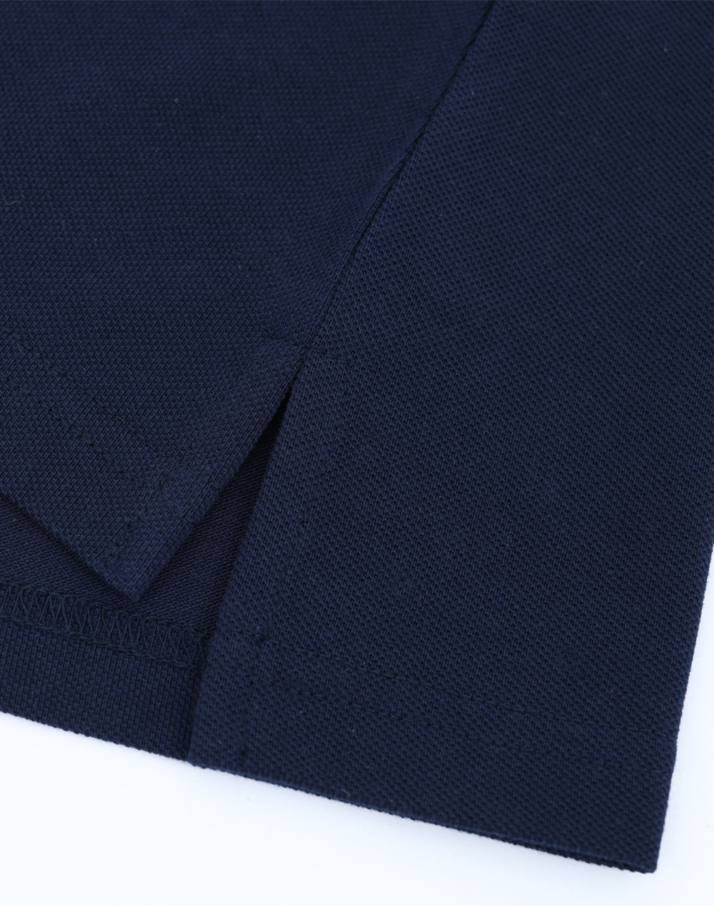 Womens Classic Cotton/Poly Pique Short Sleeve Polo - Navy - View