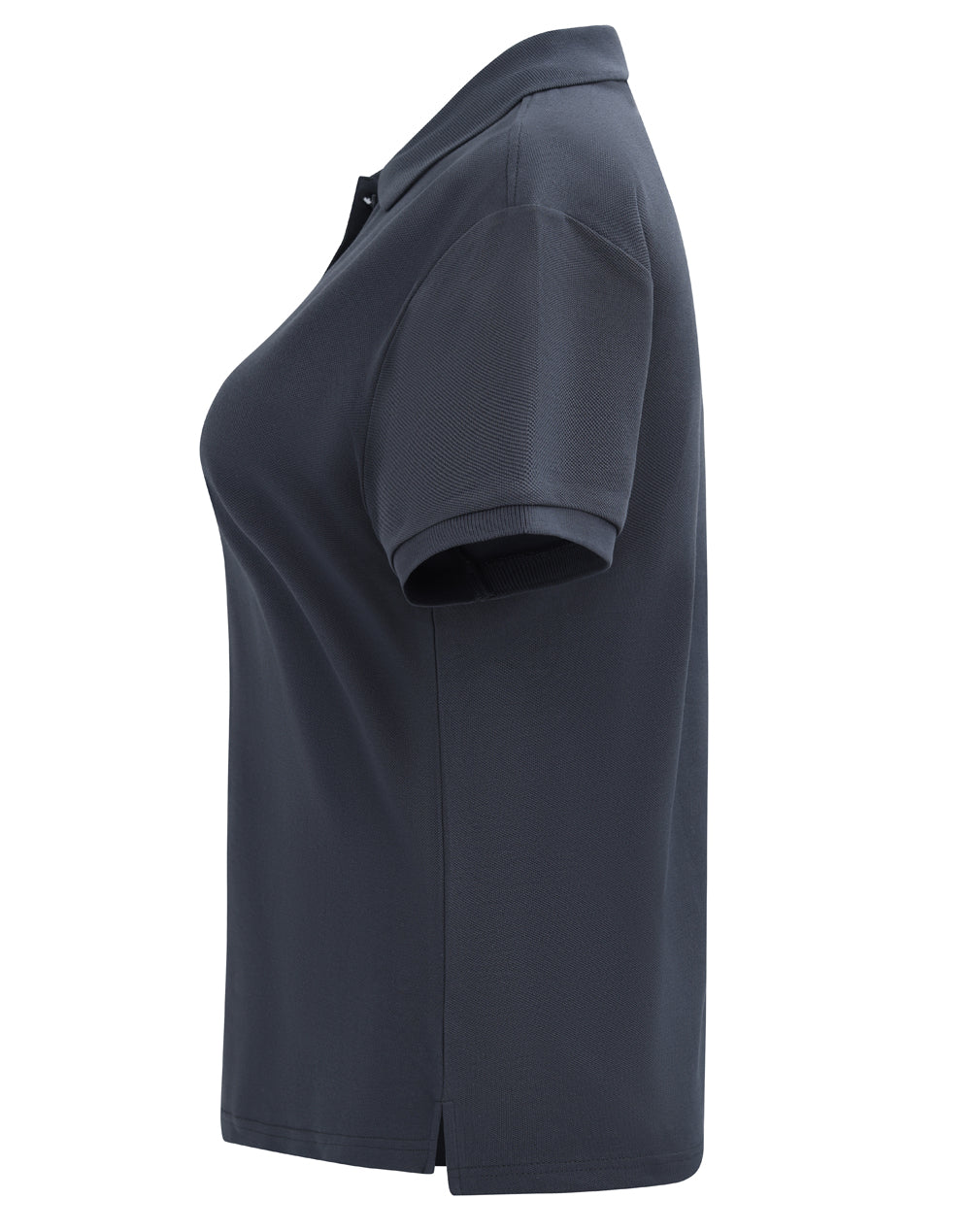 Womens Classic Cotton/Poly Pique Short Sleeve Polo - Storm Grey - View