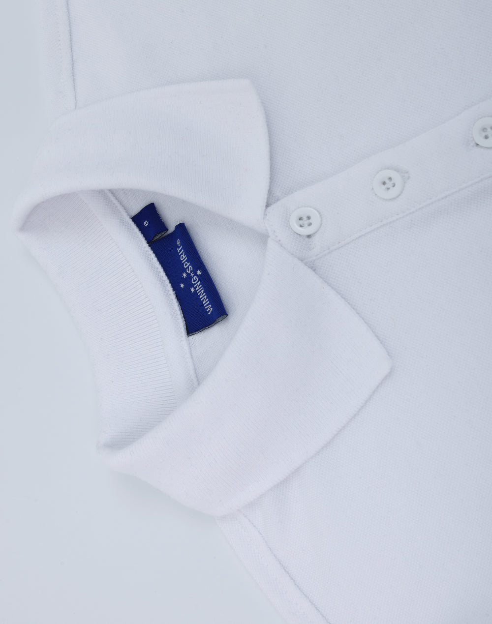 Womens Classic Cotton/Poly Pique Short Sleeve Polo - White - View