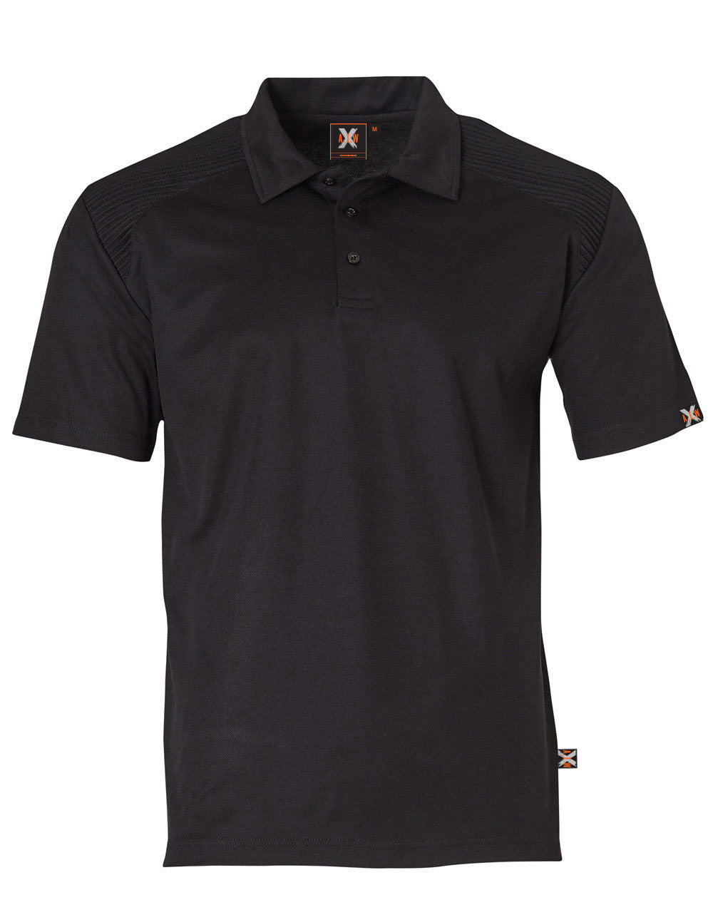 AIWX Workwear S/S Polo - PS209 - Black