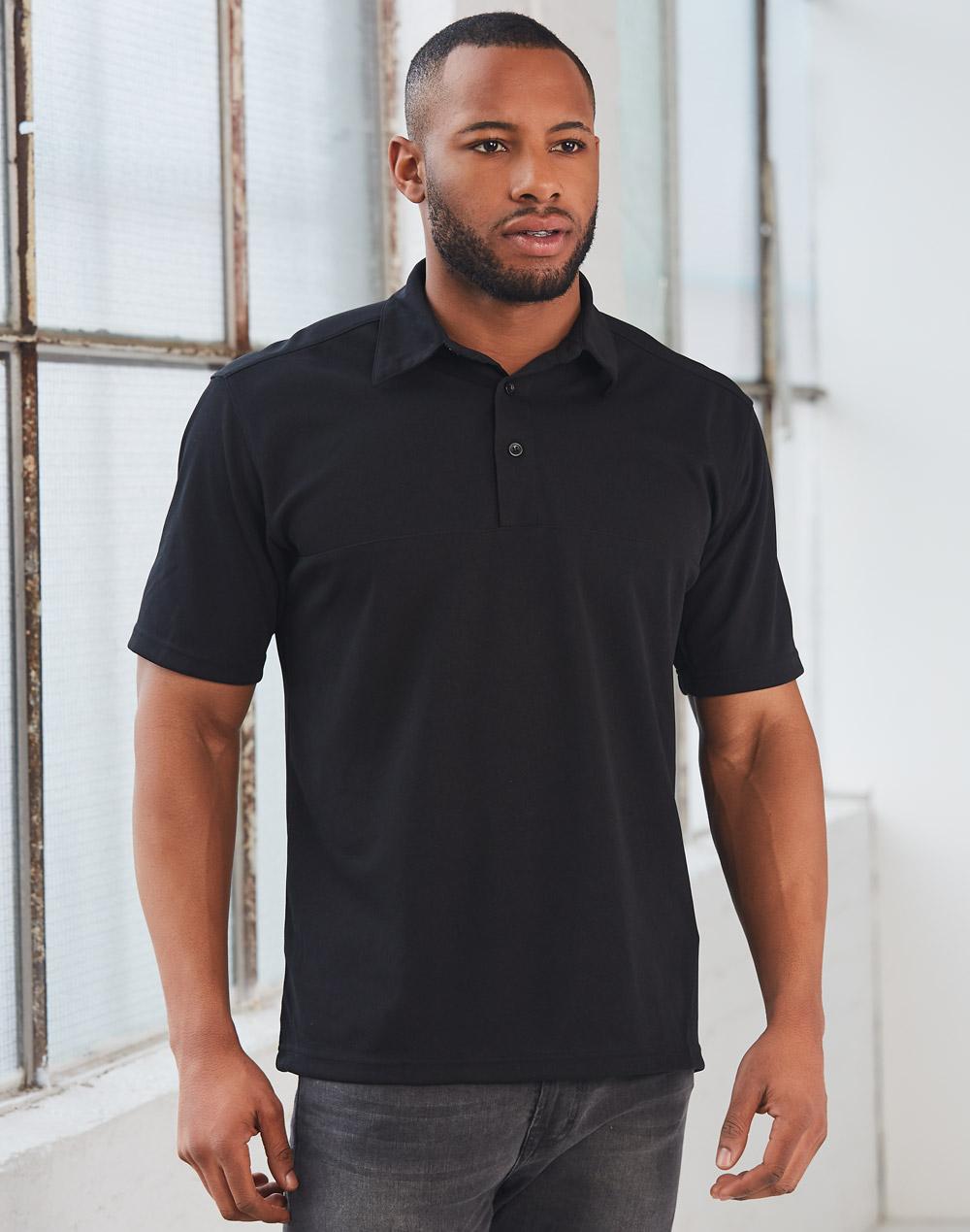 Winning Spirit Men's CoolDry short sleeve polo PS21