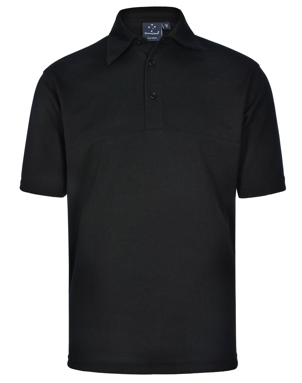 Men's CoolDry short sleeve polo - PS21 - Black
