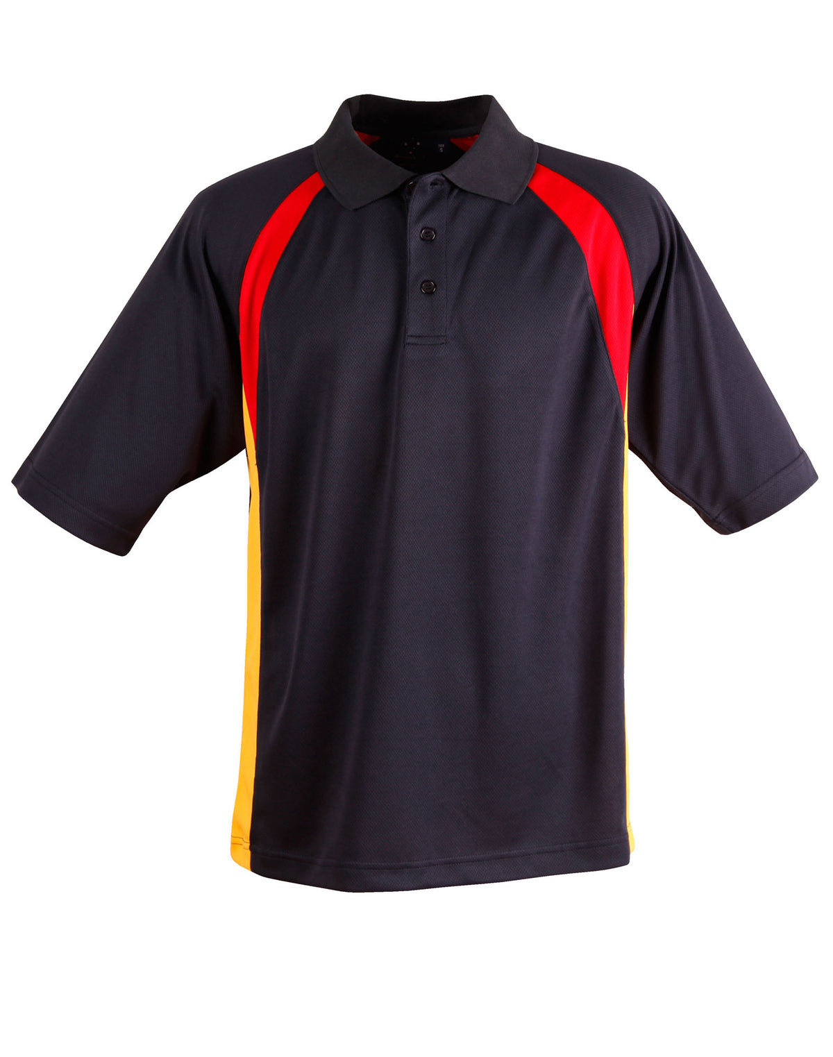 Men's Cooldry Tri-colours - PS28 - Navy / Red / Gold