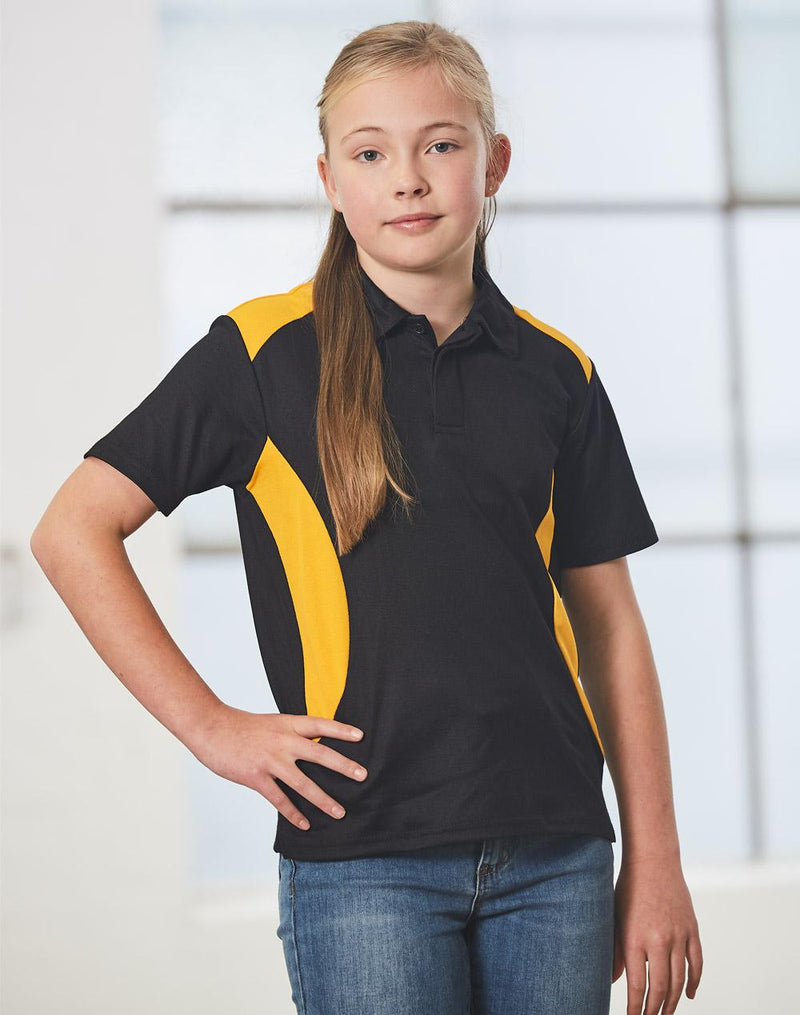 Winning Spirit Chidren's Truedry contrast polo PS31K
