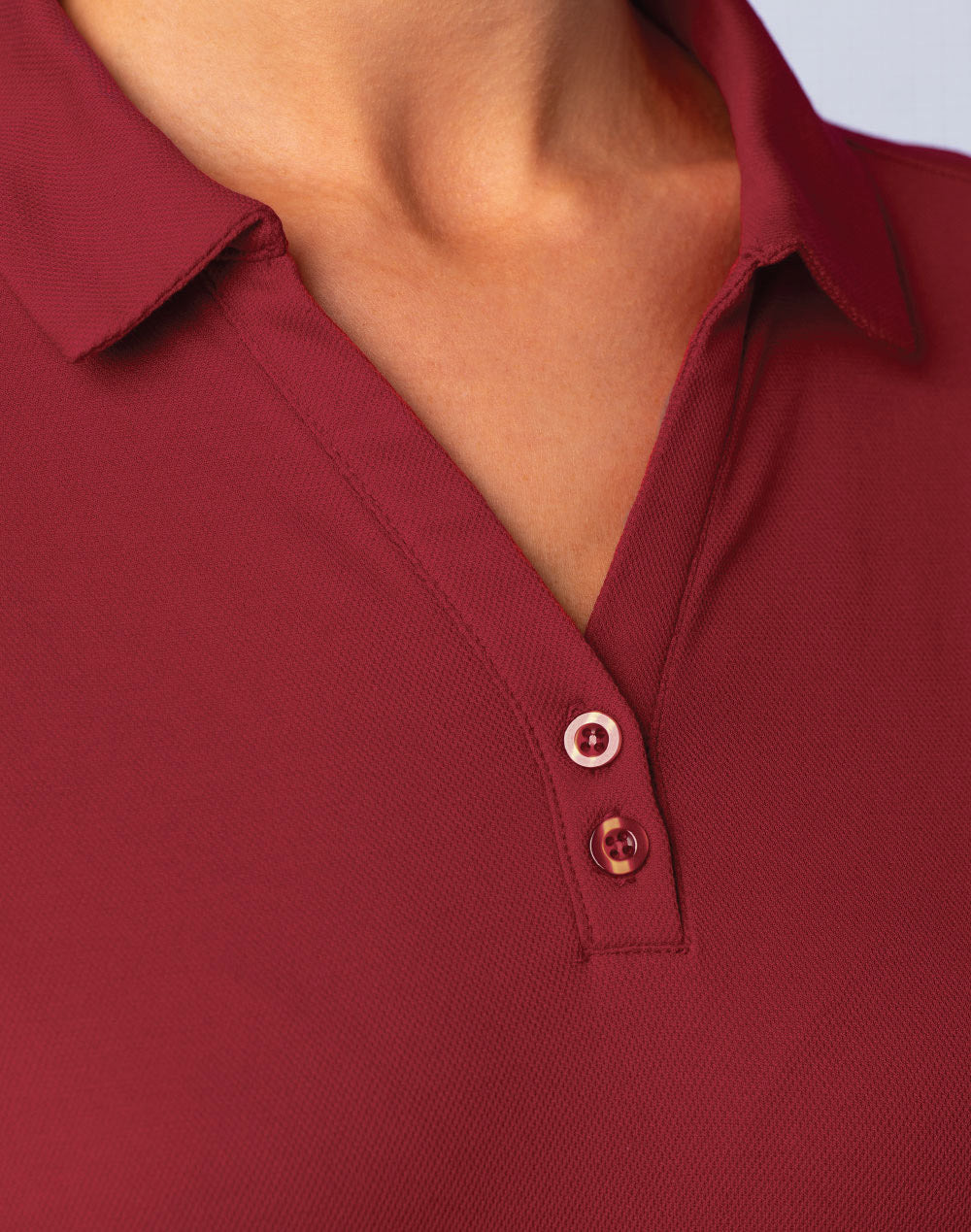 Ladies' Cotton Back Truedry L/S Polo - PS36B - Winning Spirit
