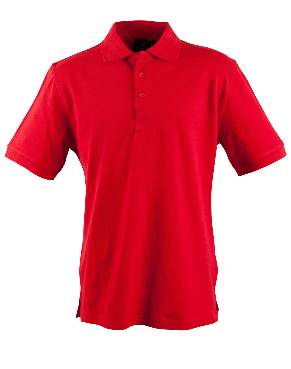 mens S/S pique polo - PS39 - Red