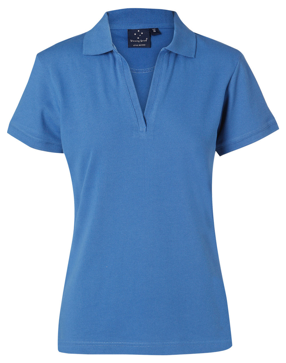 ladies S/S pique polo - PS40 - Azure Blue