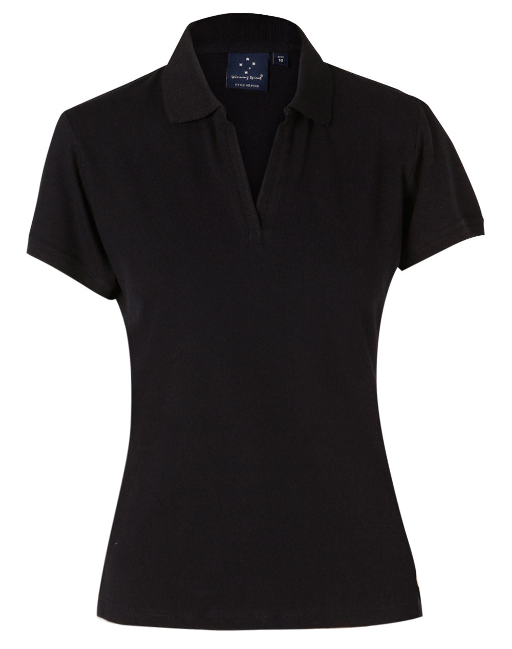 ladies S/S pique polo - PS40 - Navy