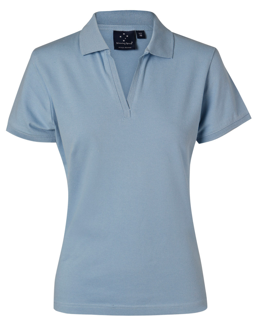 ladies S/S pique polo - PS40 - Spring Blue