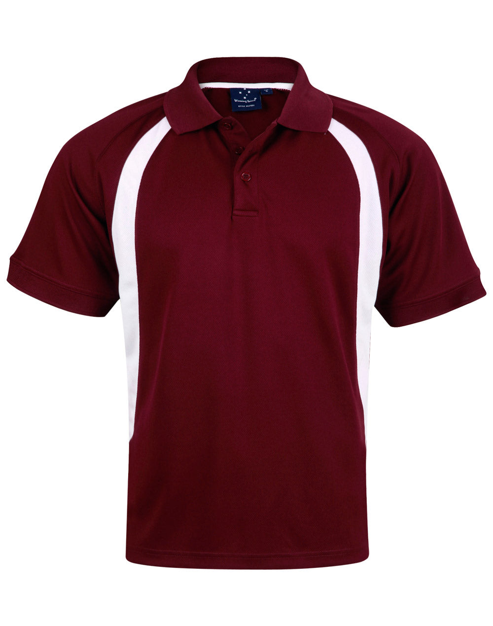 Maroon.White