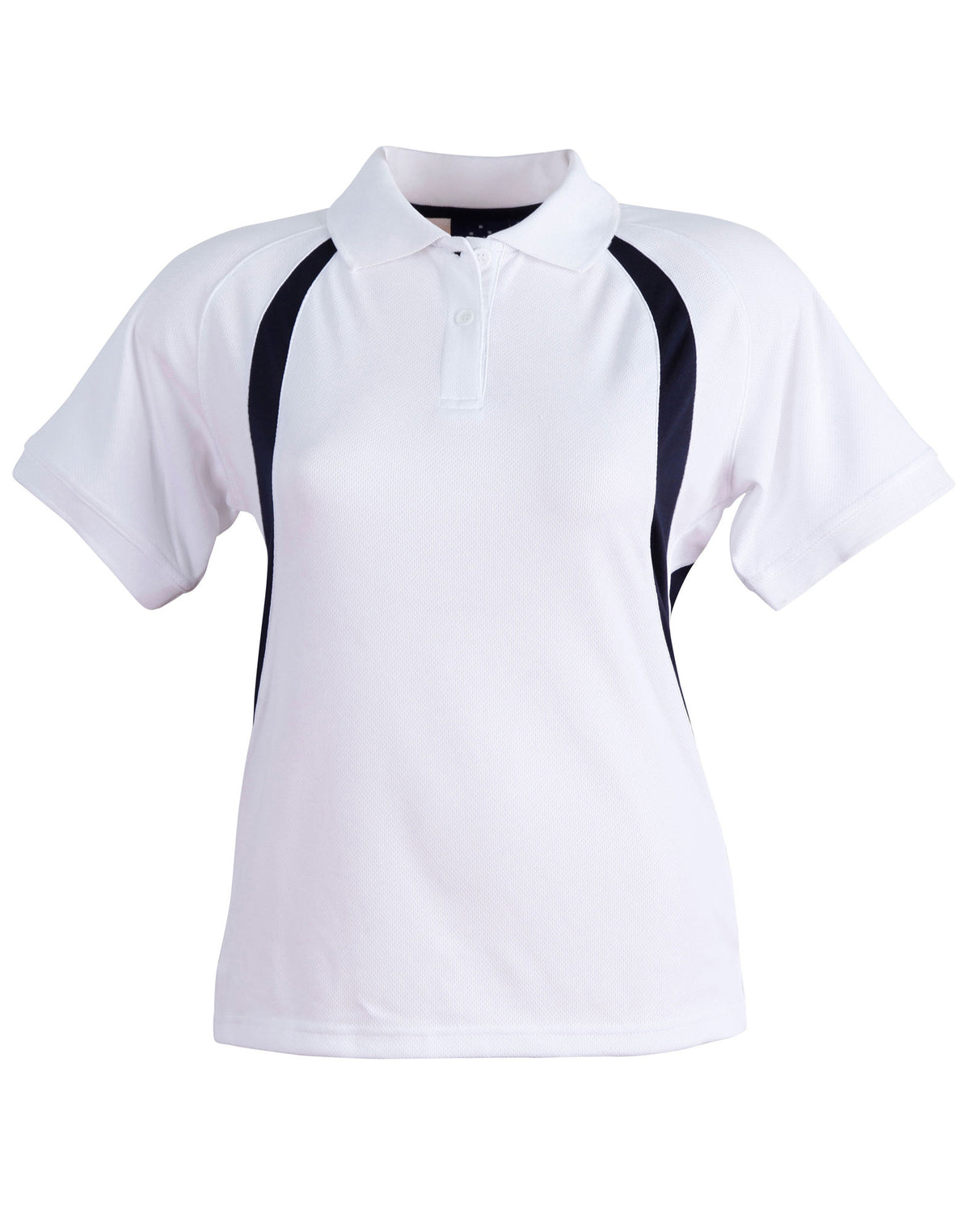 Ladies' CoolDry Soft Mesh Polo - PS52 - White / Navy