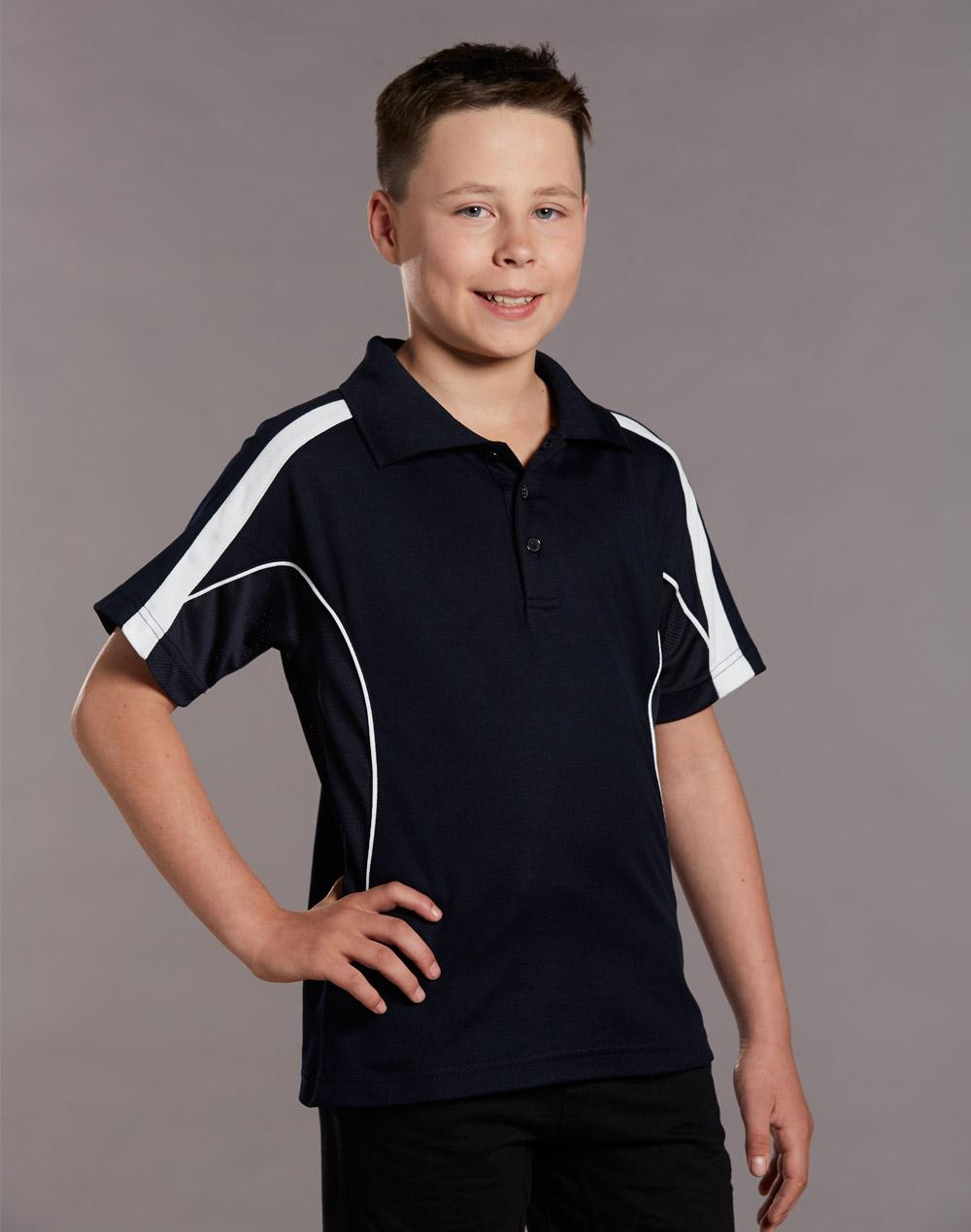 Winning Spirit Kids S/S polo truedry PS53K