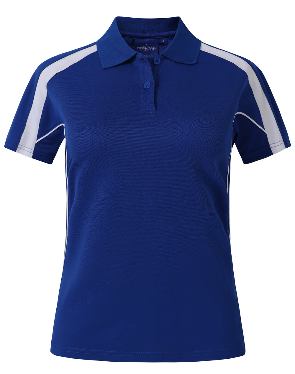 Ladies S/S Sport Polo truedry - PS54 - Royal / White